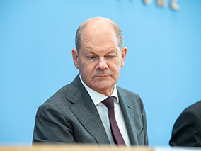 Bundeskanzler Olaf Scholz, © pag, Fiolka